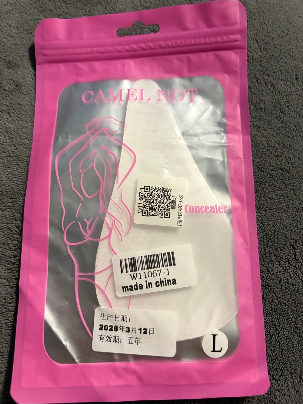 Camel Toe Concealer Reusable